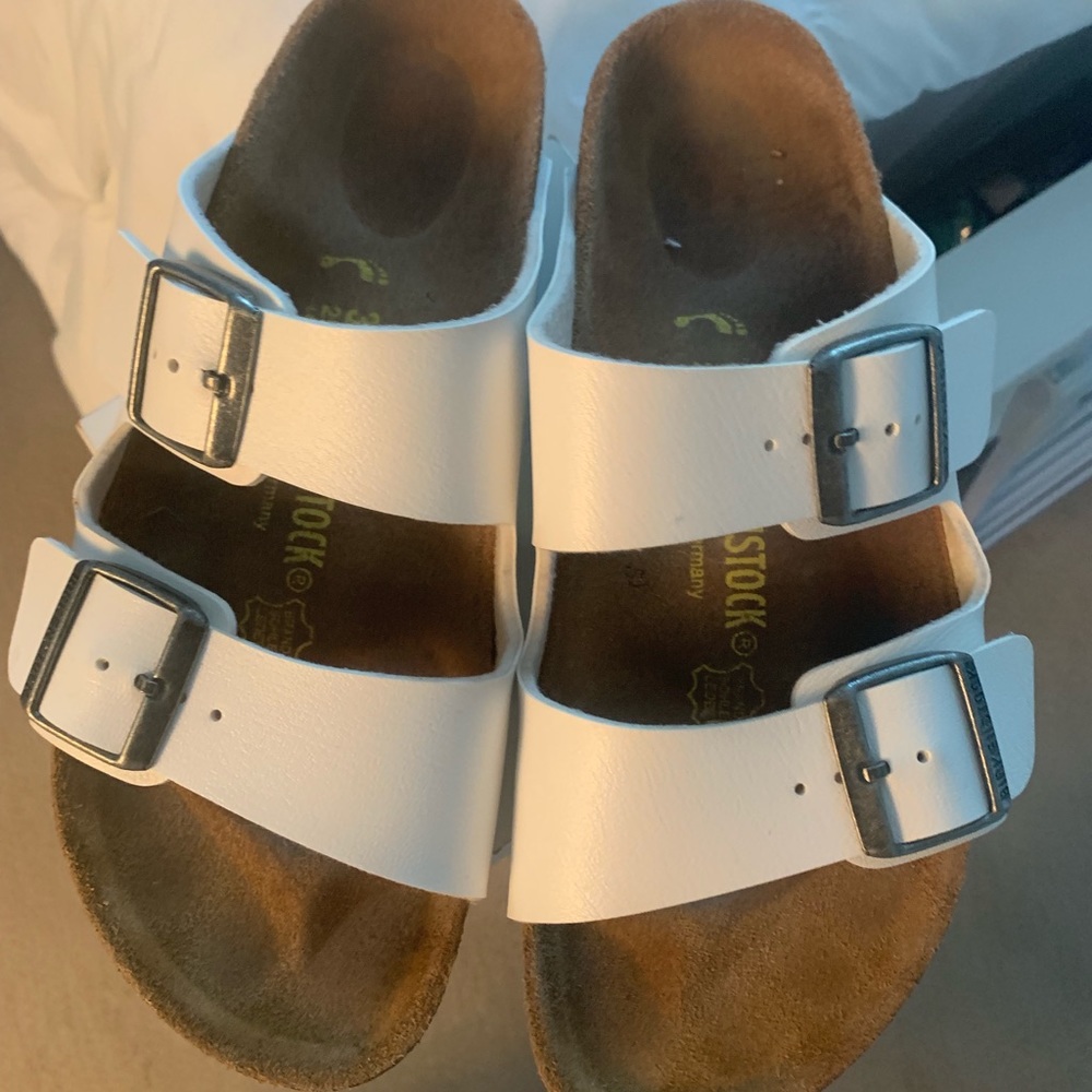 White Birkenstock’s